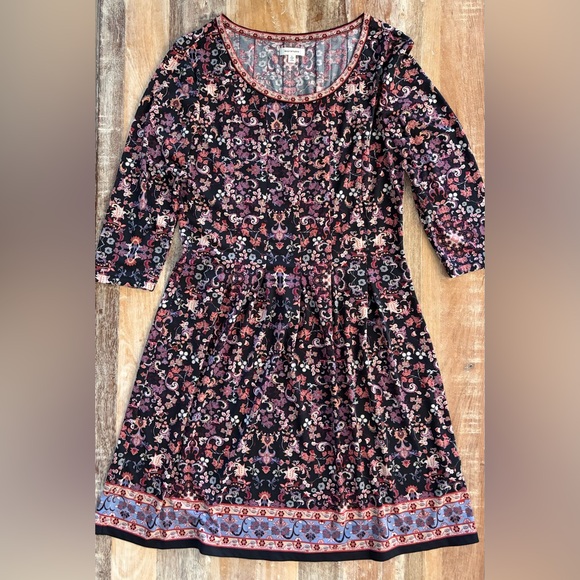 Max Studio Dresses & Skirts - Max Studio Multicolor Boho Floral Dress, Size Large